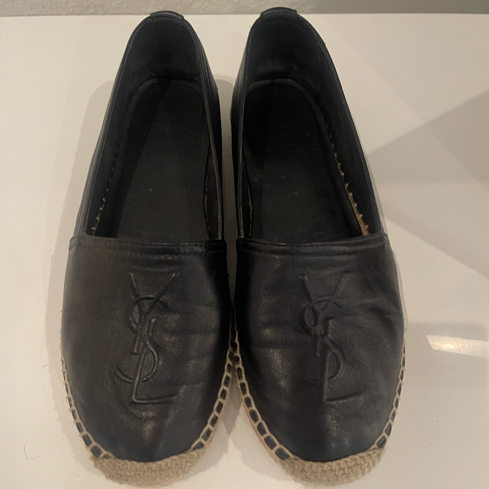 Yves Saint Laurent Espadrille Flats